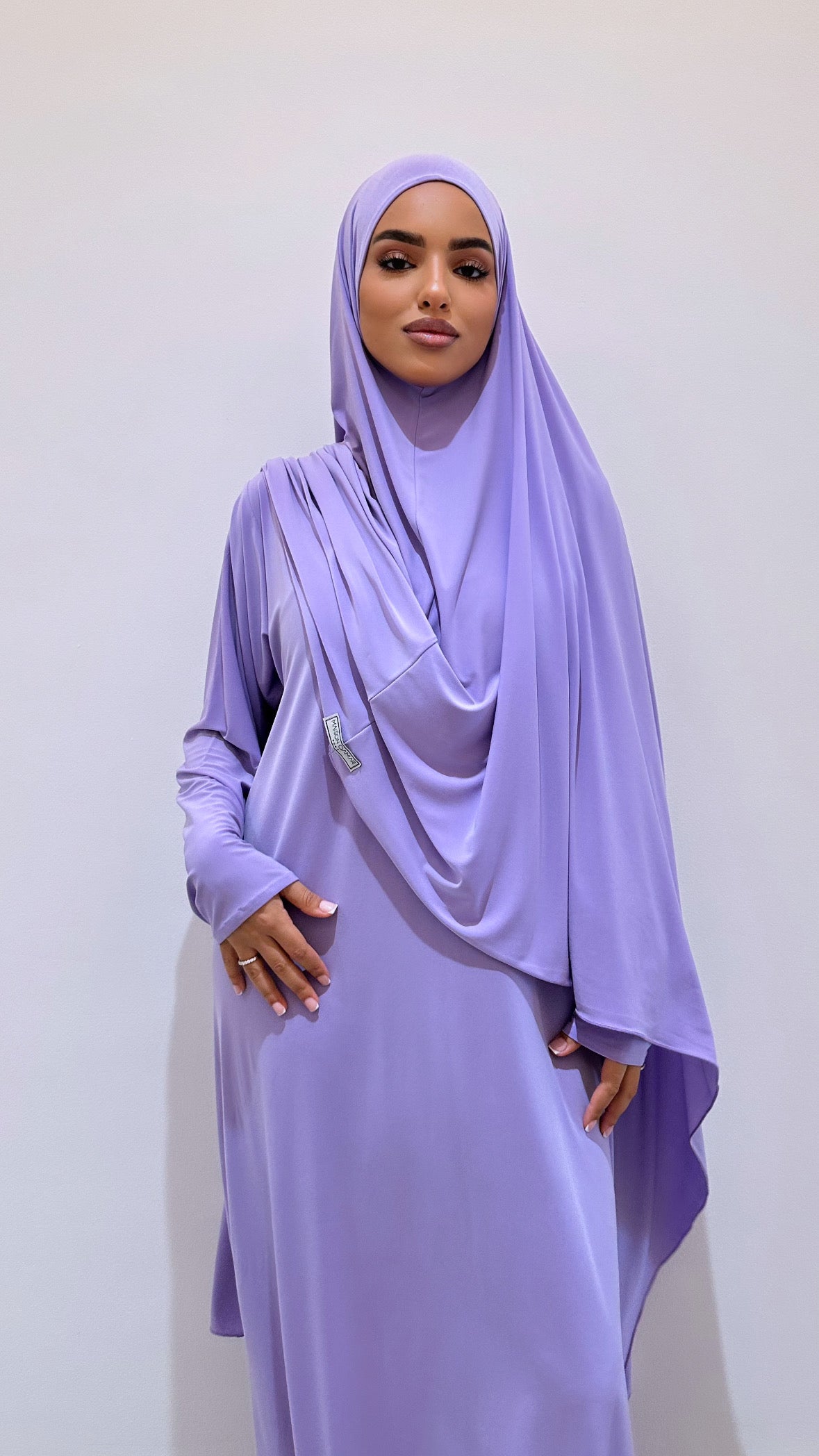 Lilac Khimaar Set