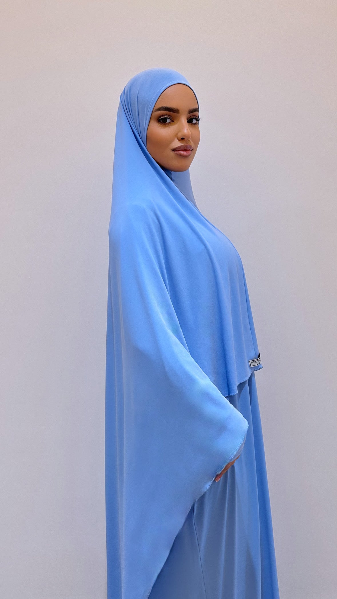 Baby Blue Khimaar Set