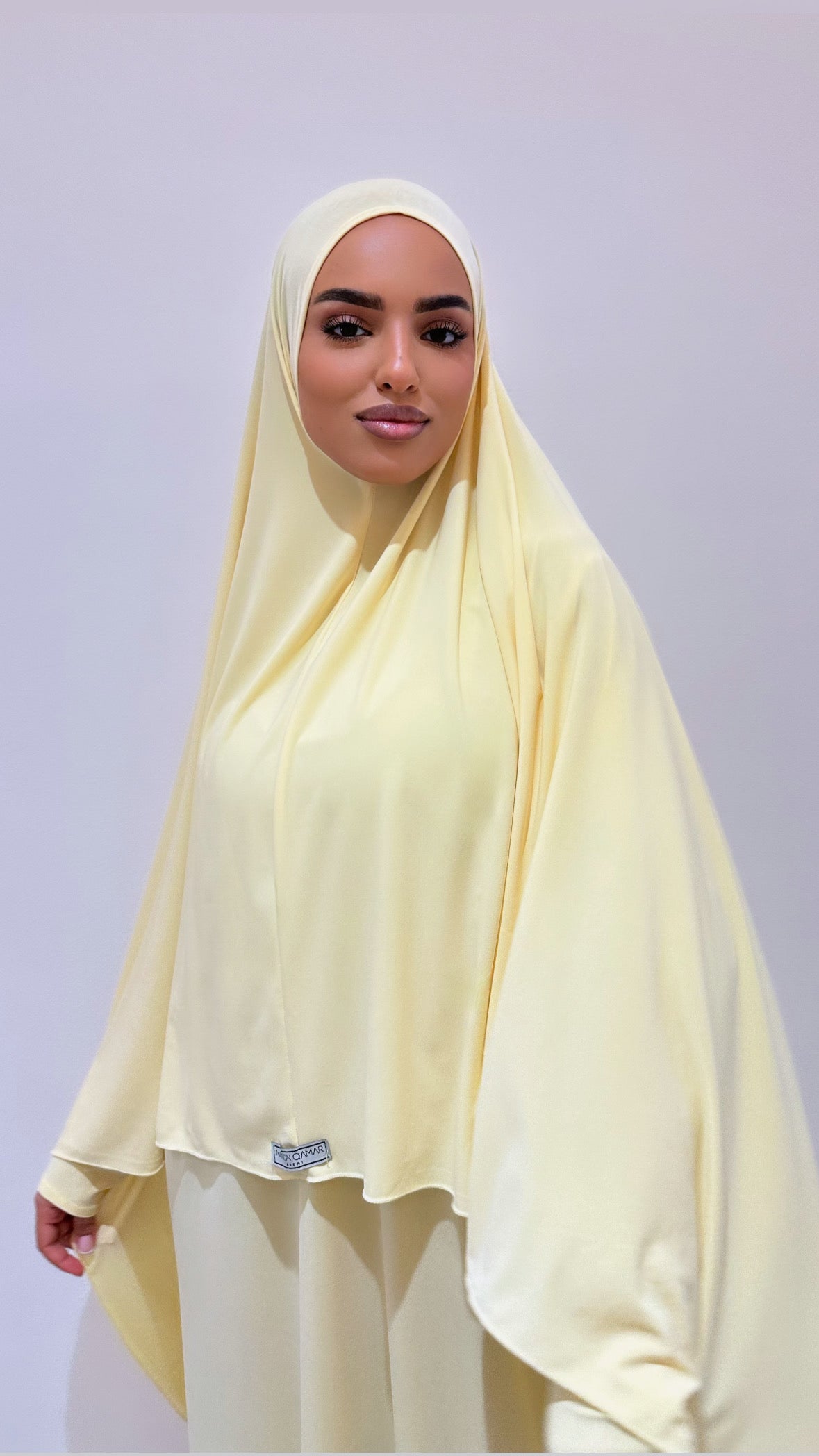 Butter Yellow Khimaar Set