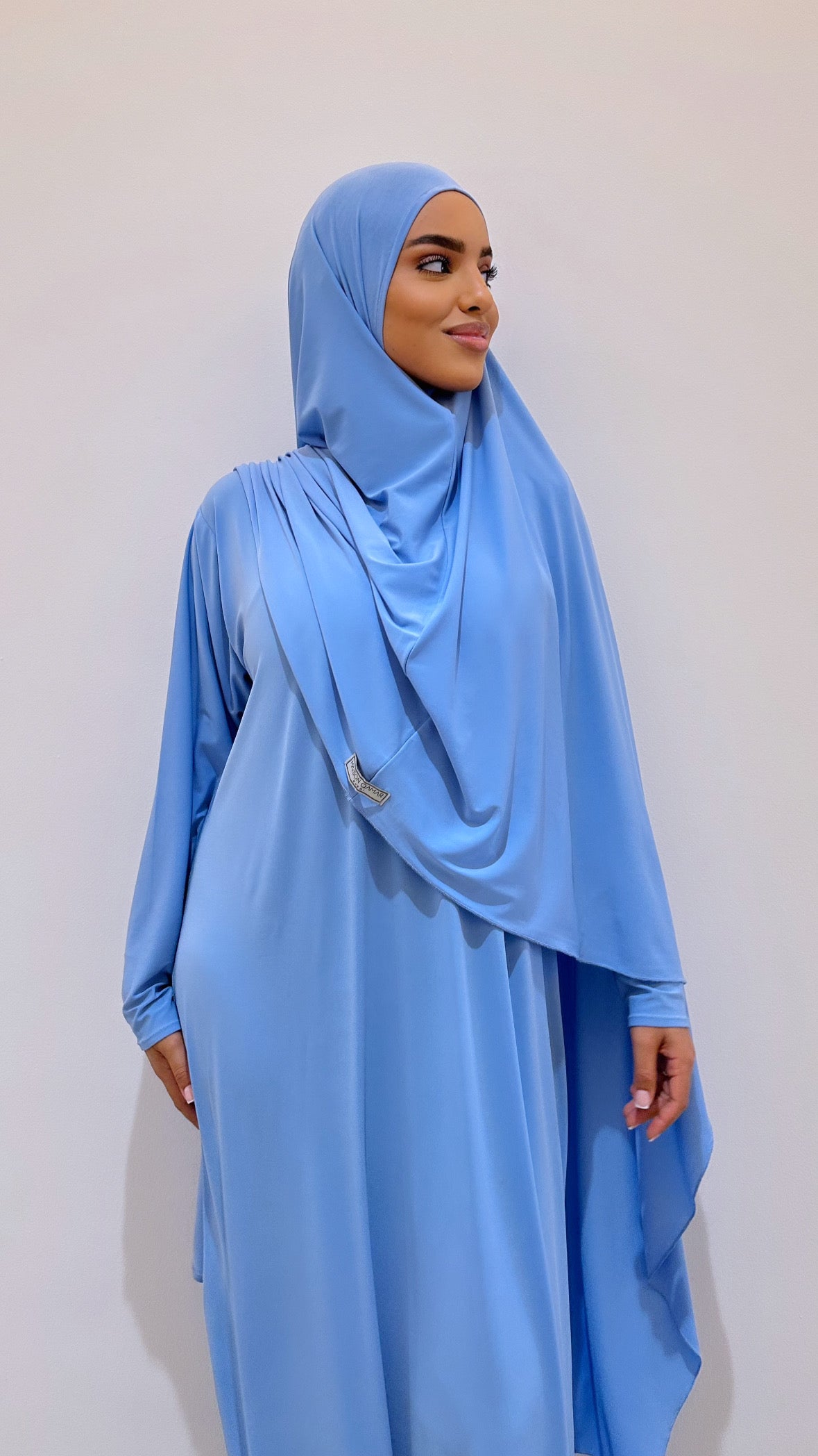 Baby Blue Khimaar Set