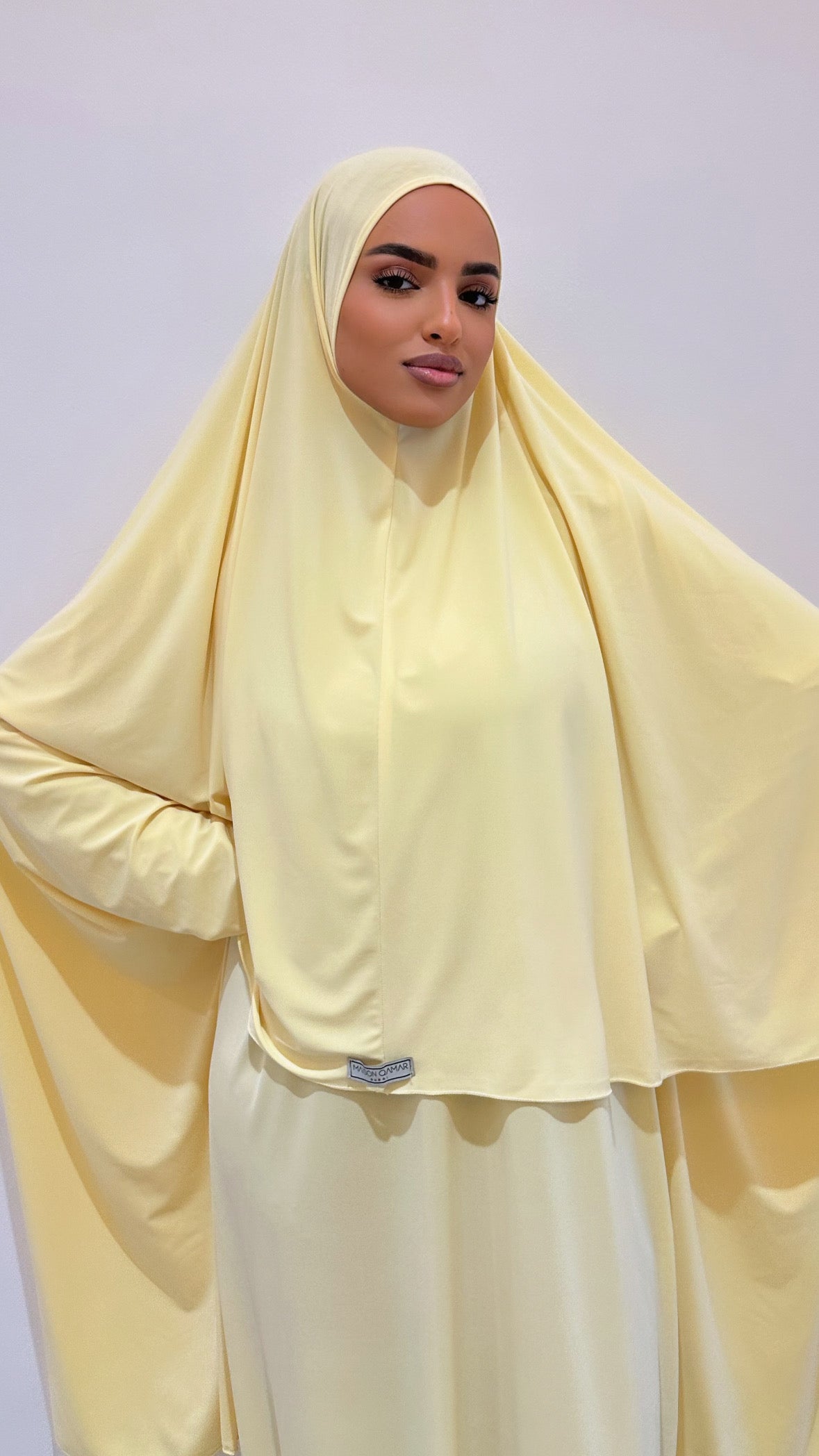 Butter Yellow Khimaar Set