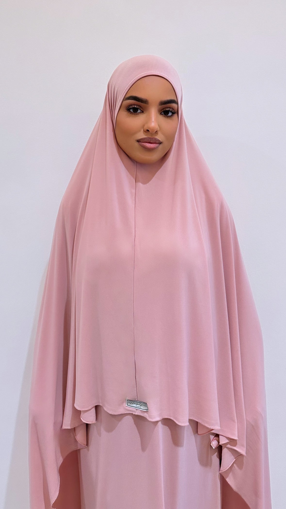 Baby Pink Khimaar Set