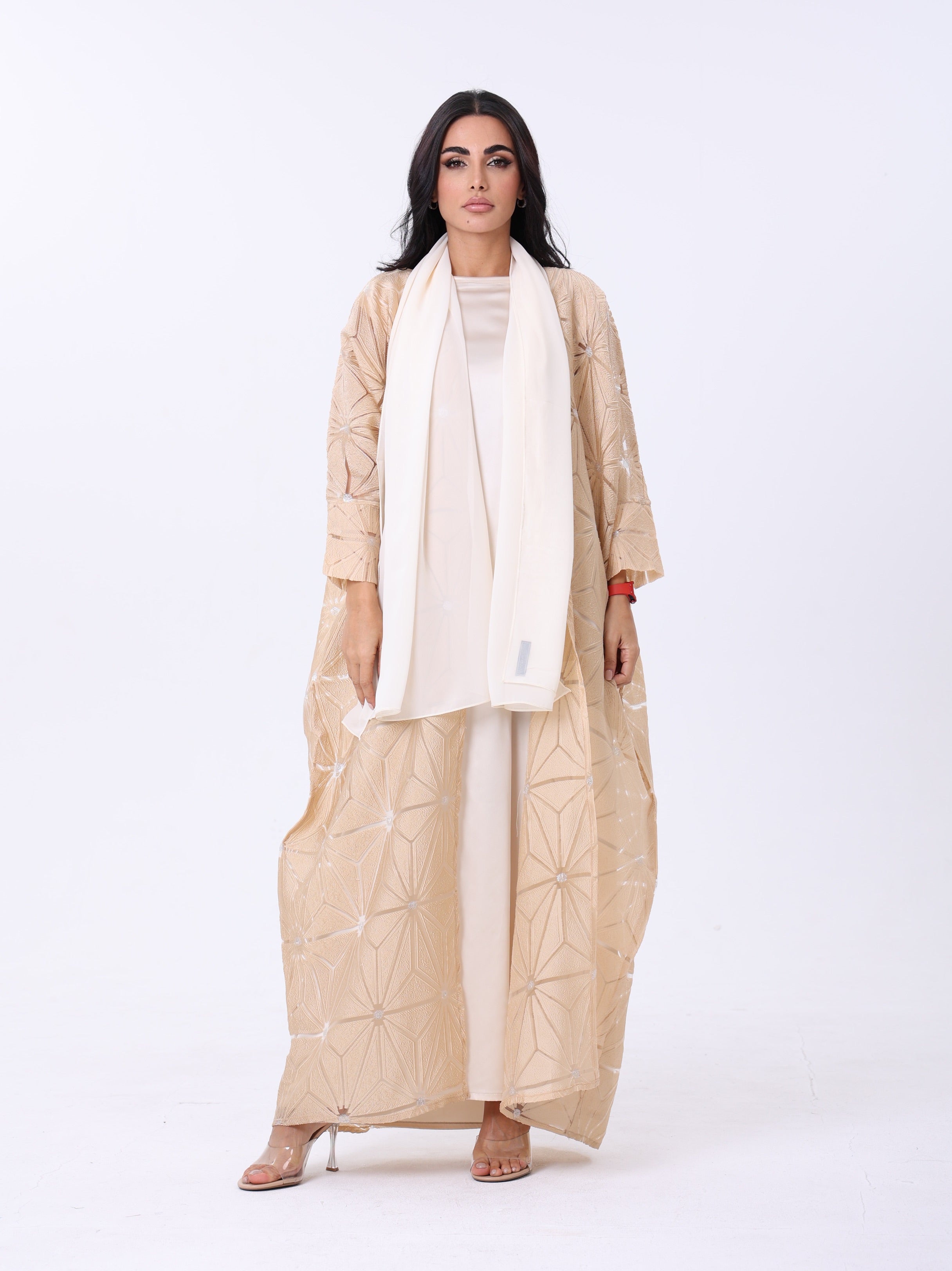 Organza Diamond Light Abaya