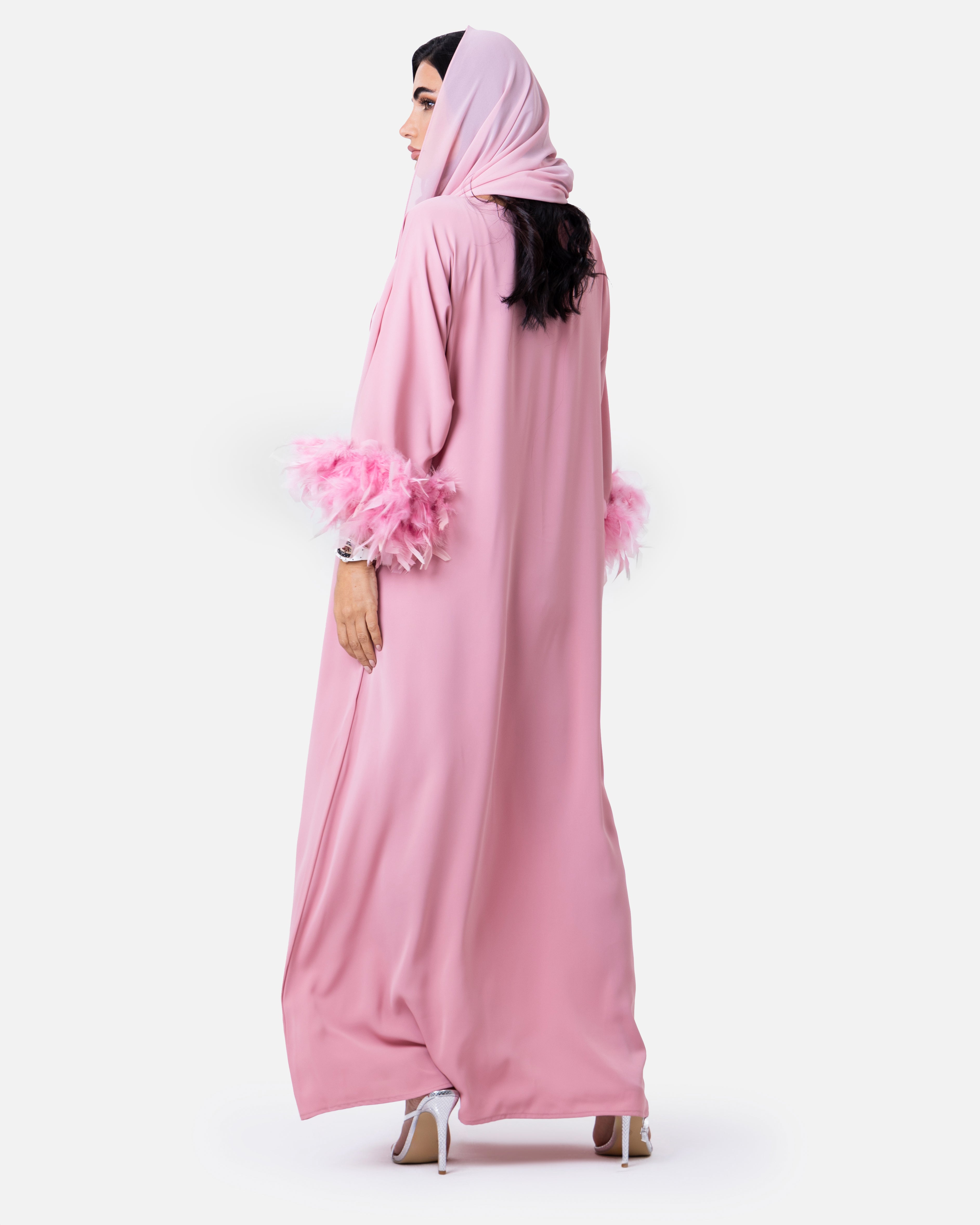 The Dress Pink by Maison Qamar Dubai