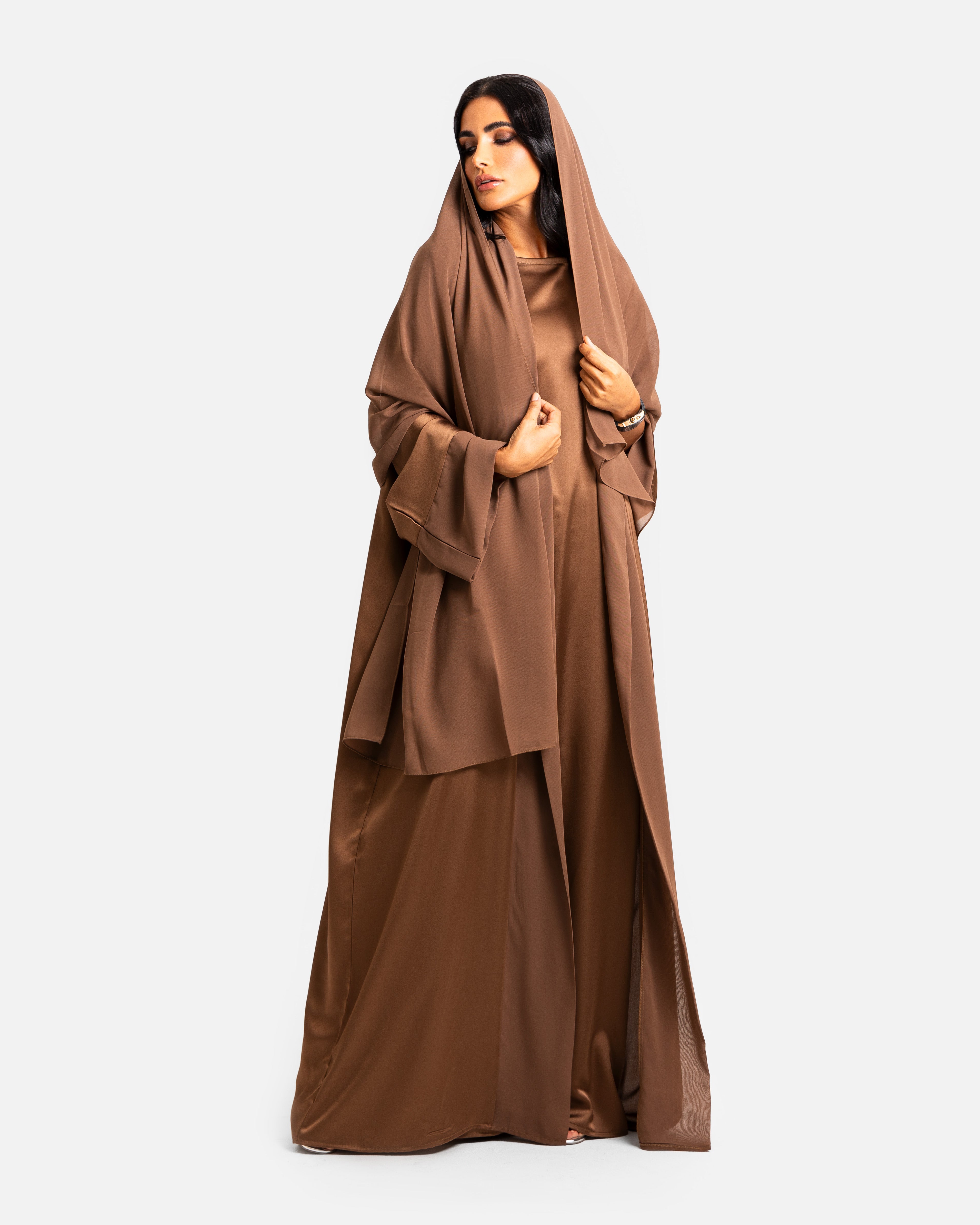 Mocca Abaya by Maison Qamar Dubai