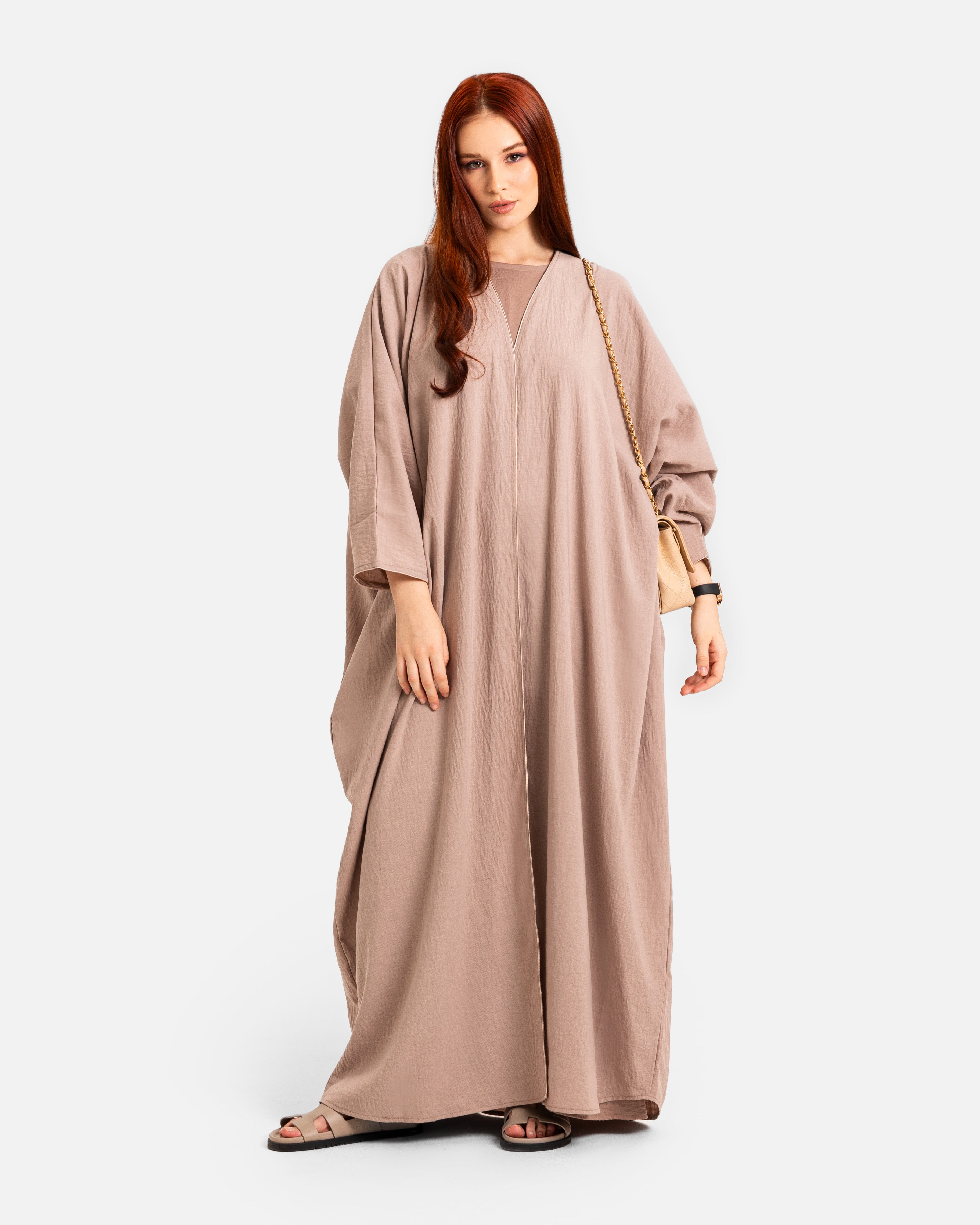 Taupe Abaya