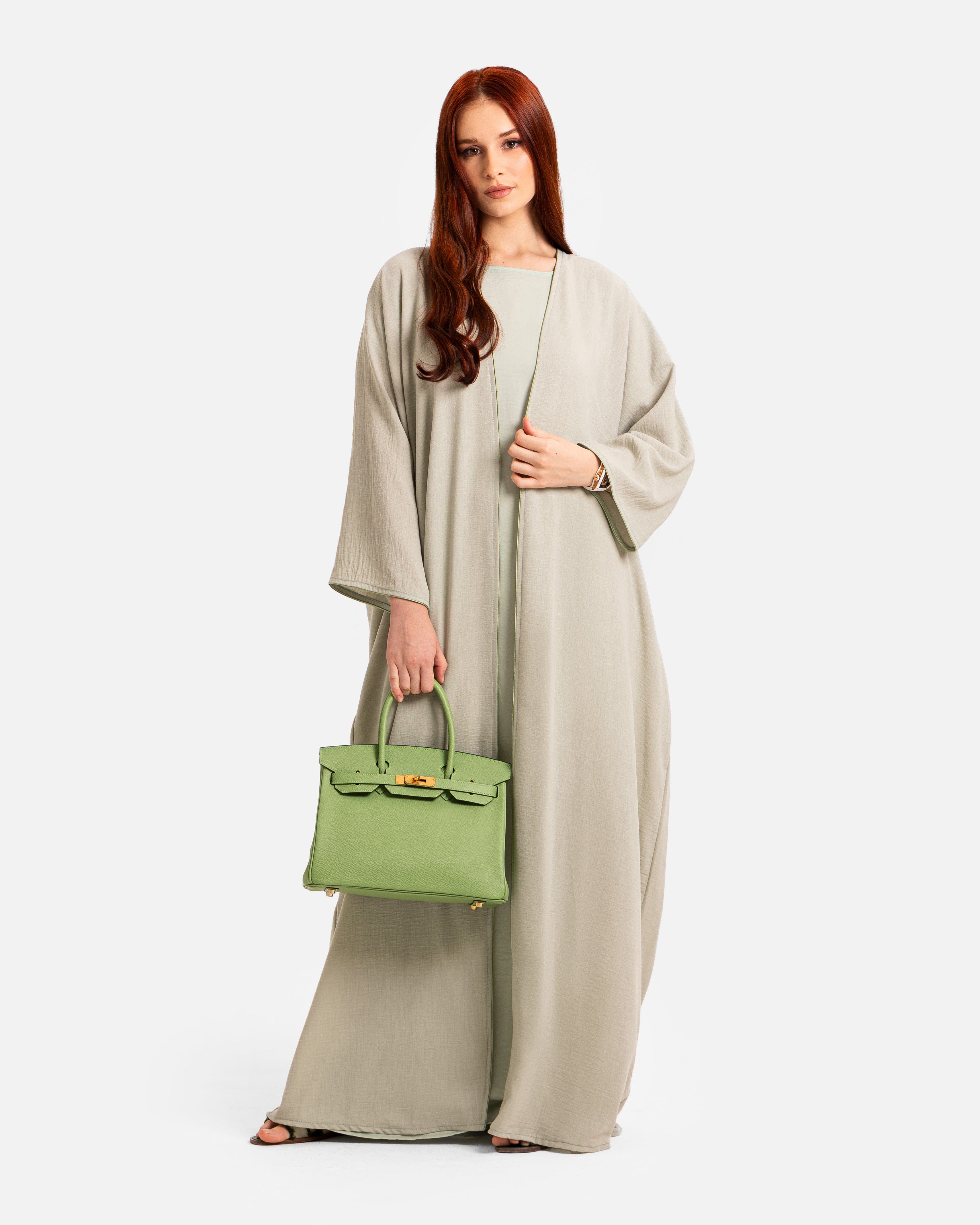 Minty Abaya by Maison Qamar Dubai