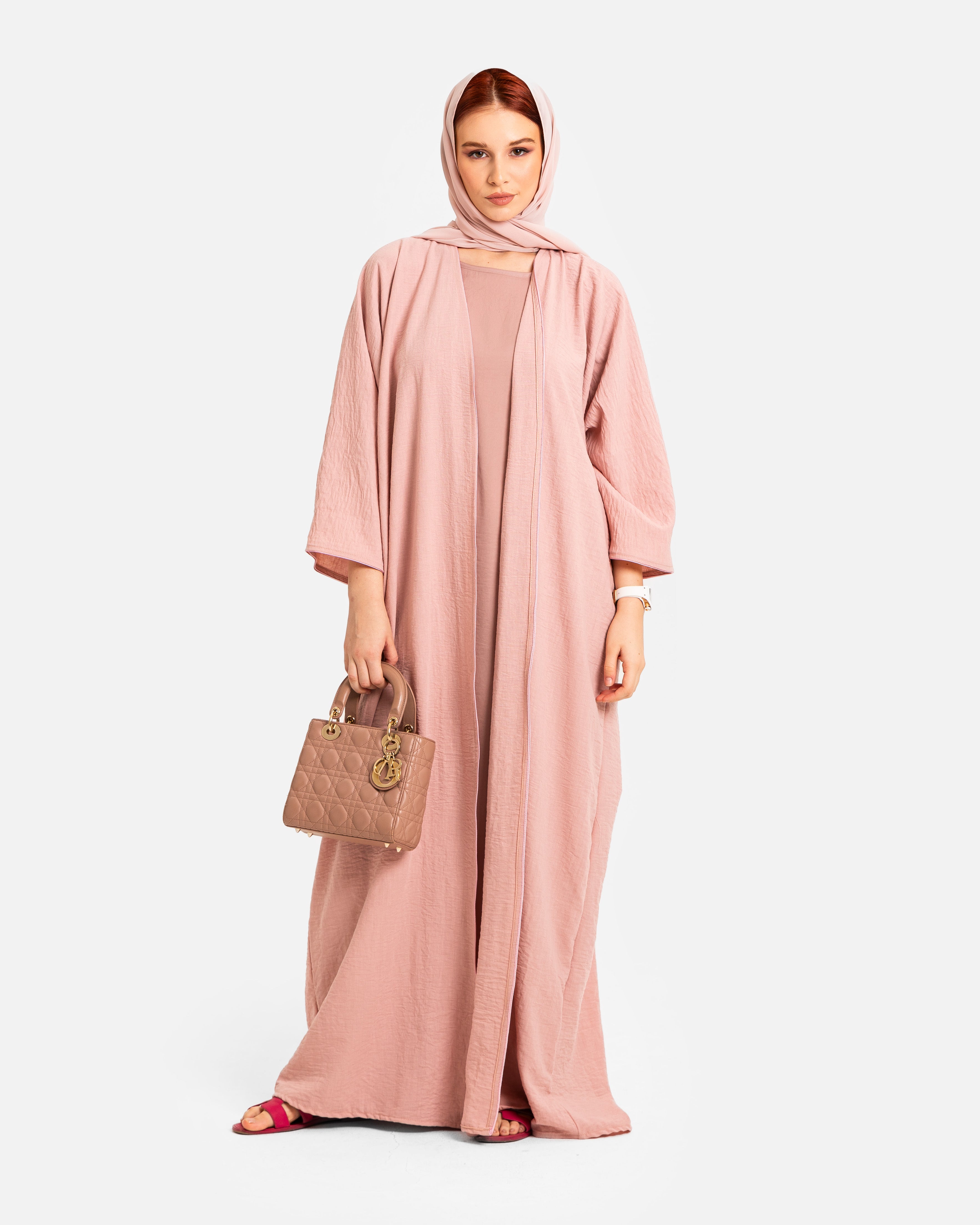 Blush Abaya by Maison Qamar Dubai