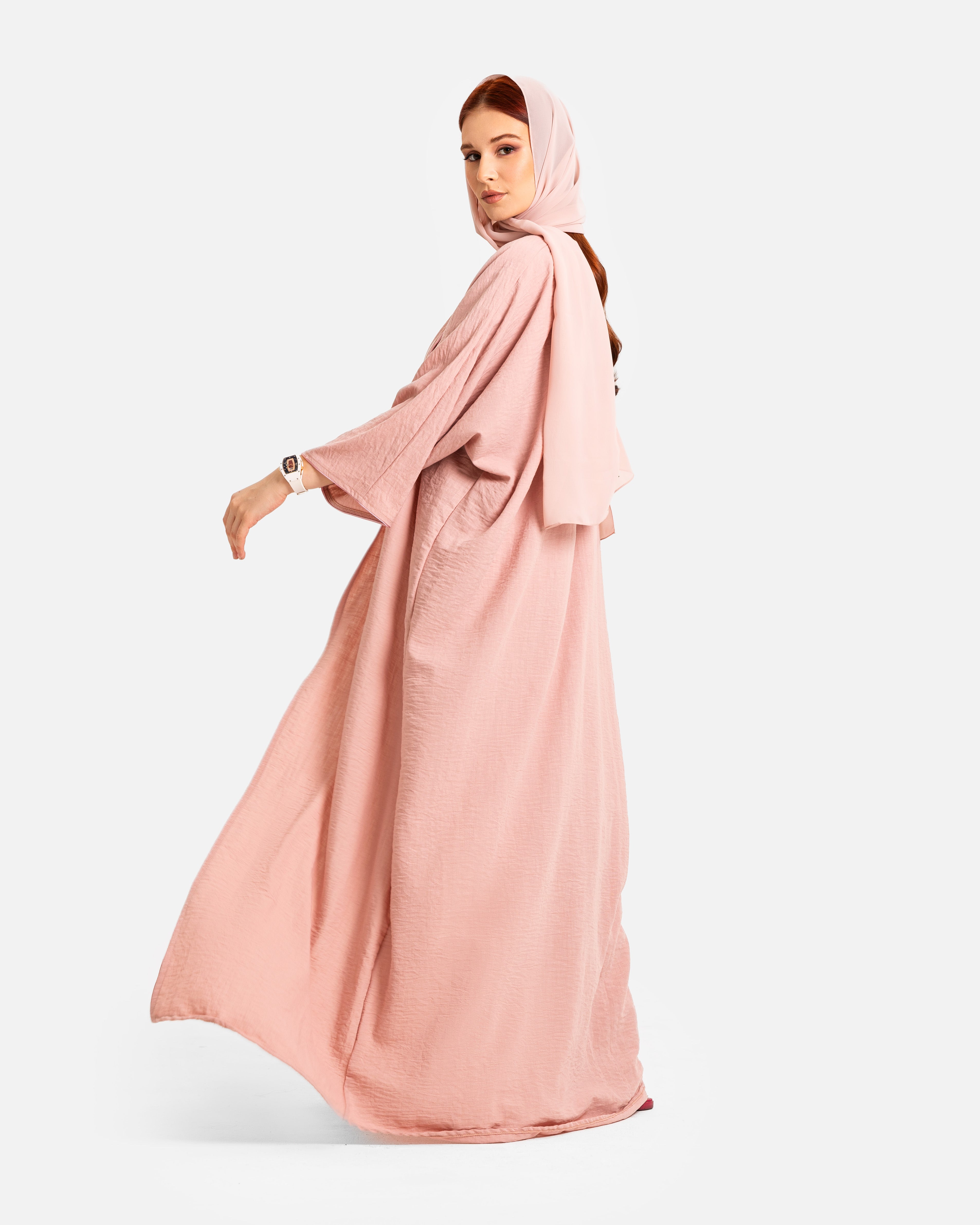 Blush Abaya by Maison Qamar Dubai