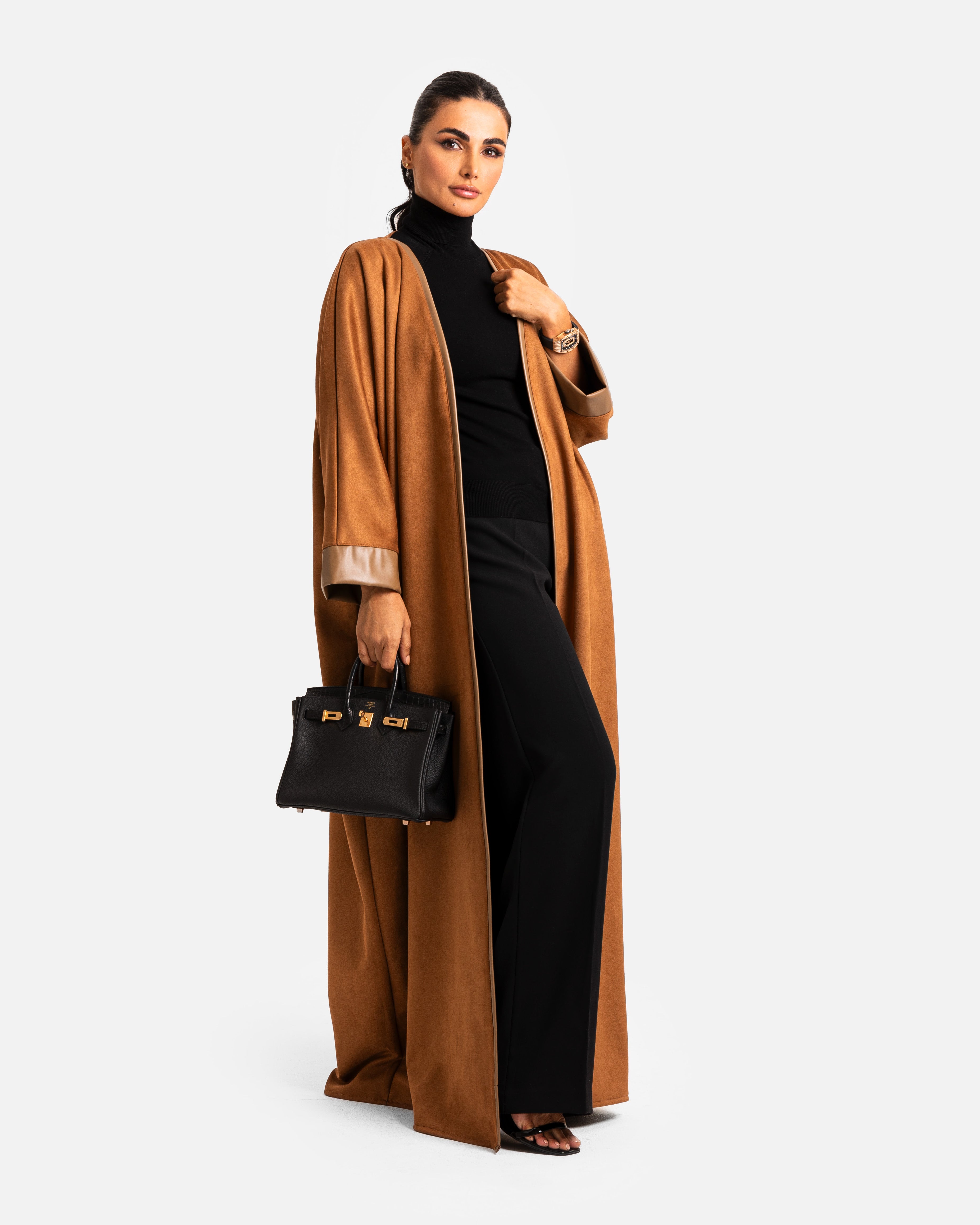 Camel Abaya by Maison Qamar Dubai