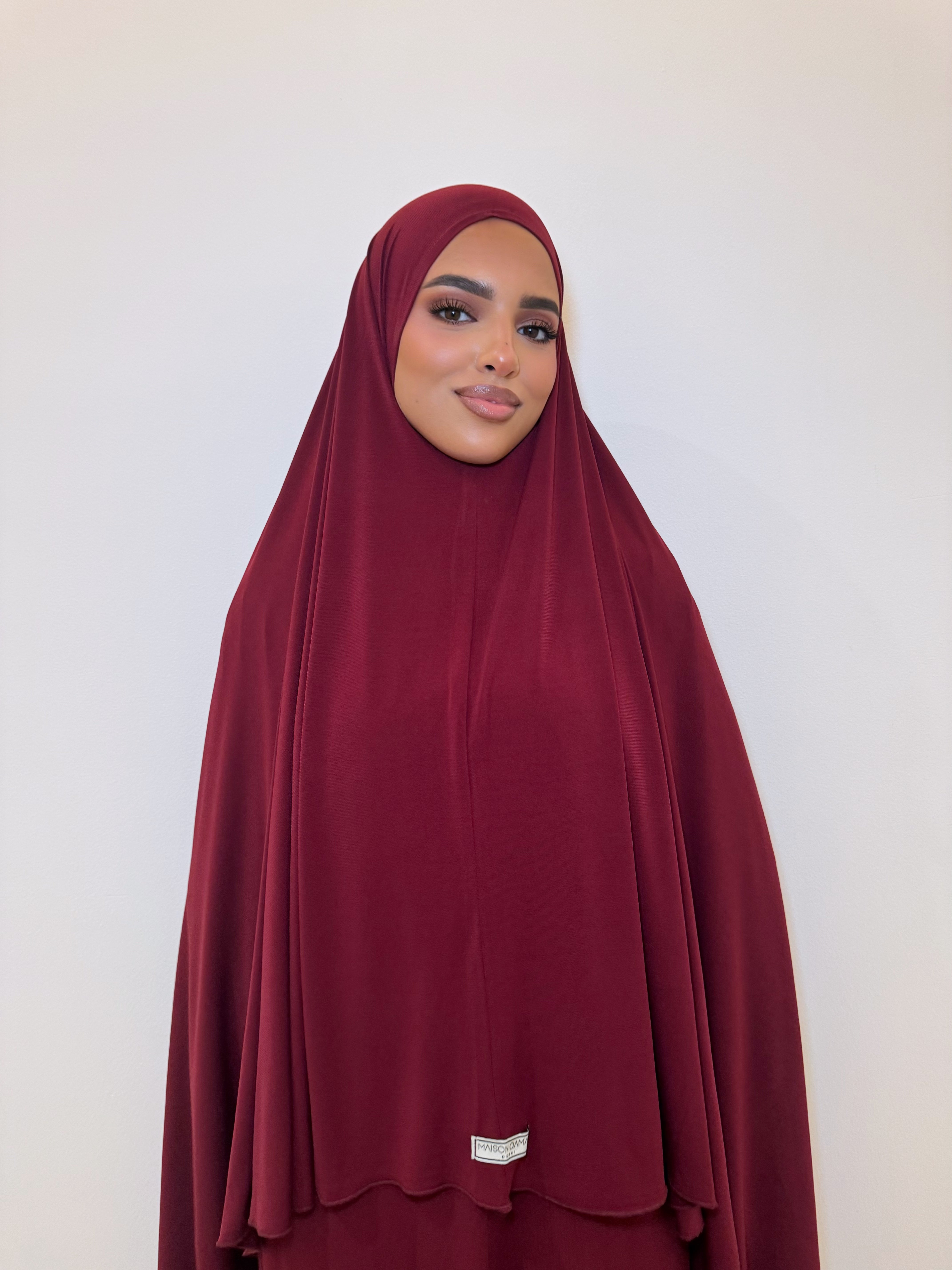 Khimaar set maroon