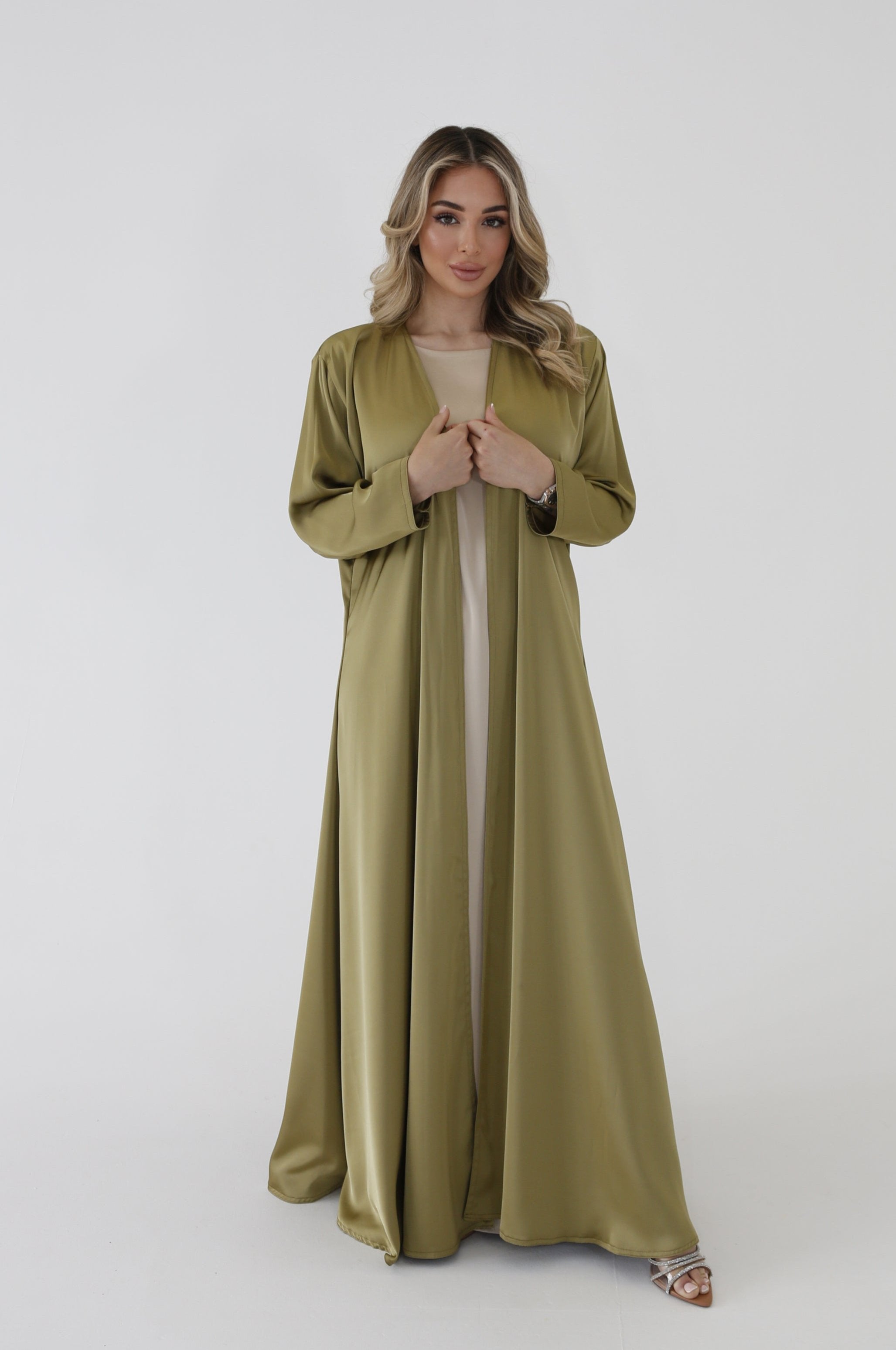 Cinderella Abaya Set Green