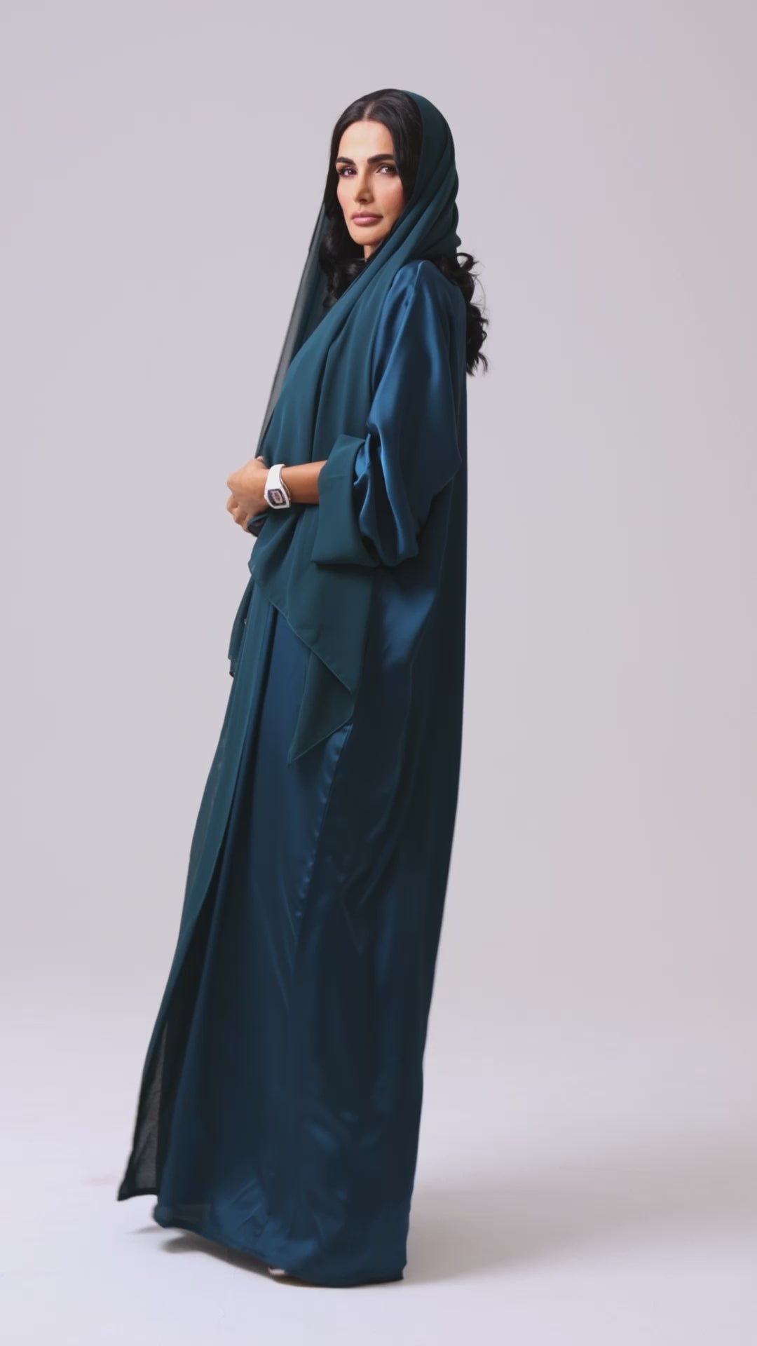 Ocean Abaya by Maison Qamar