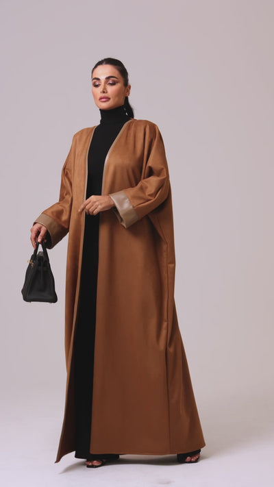 Camel Abaya by Maison Qamar Dubai