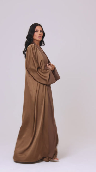 Mocca Abaya by Maison Qamar Dubai